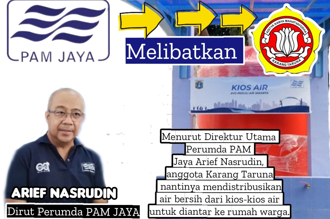 PAM Jaya Bersama Karang Taruna Rencana Distribusikan Air Bersih 