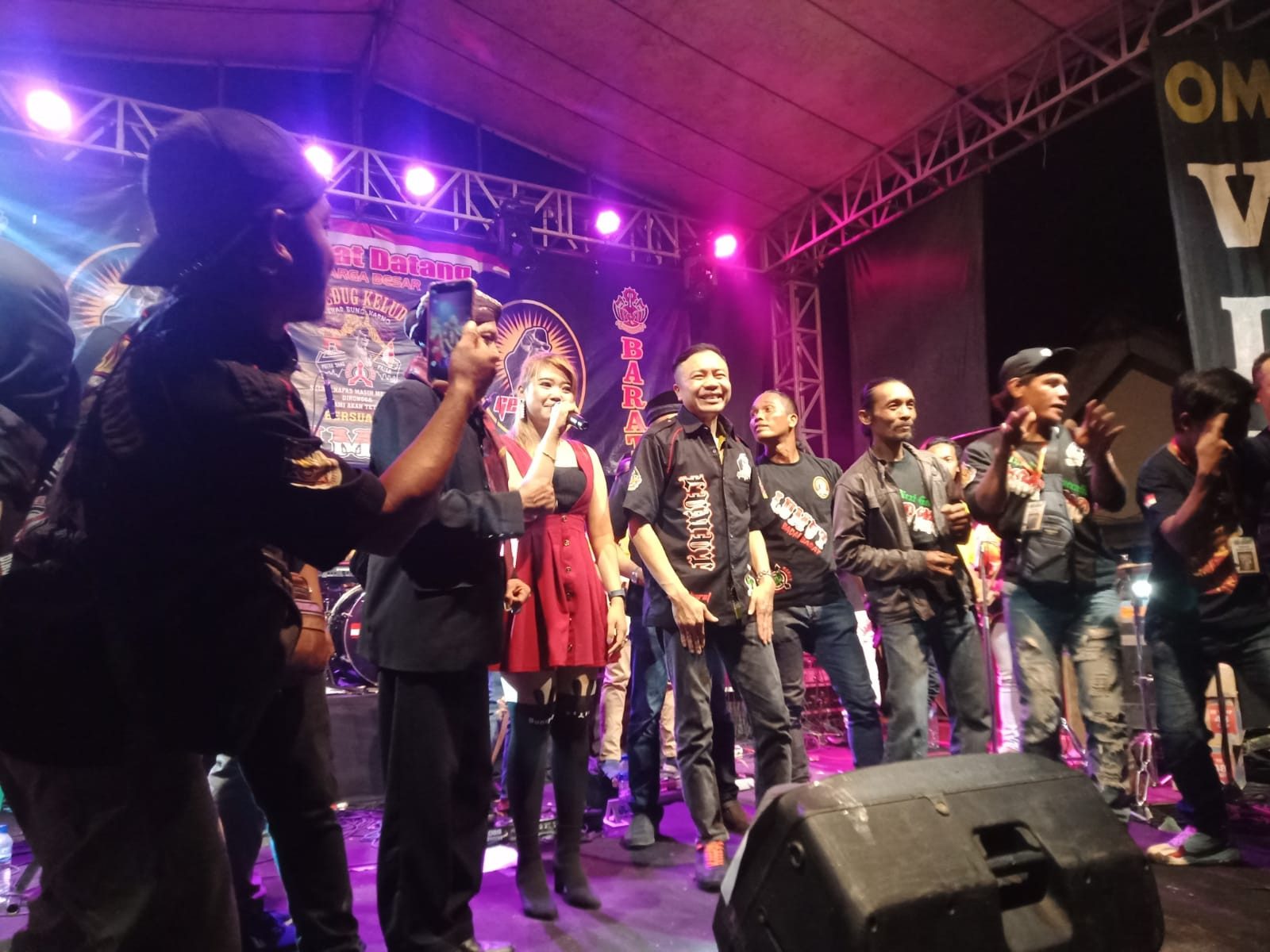 Wabup Rahmad Santoso, Apresiasi Kiprah Laskar Bledug Kelud Atas Keberhasilan Merebut Kembali Gunung Kelud