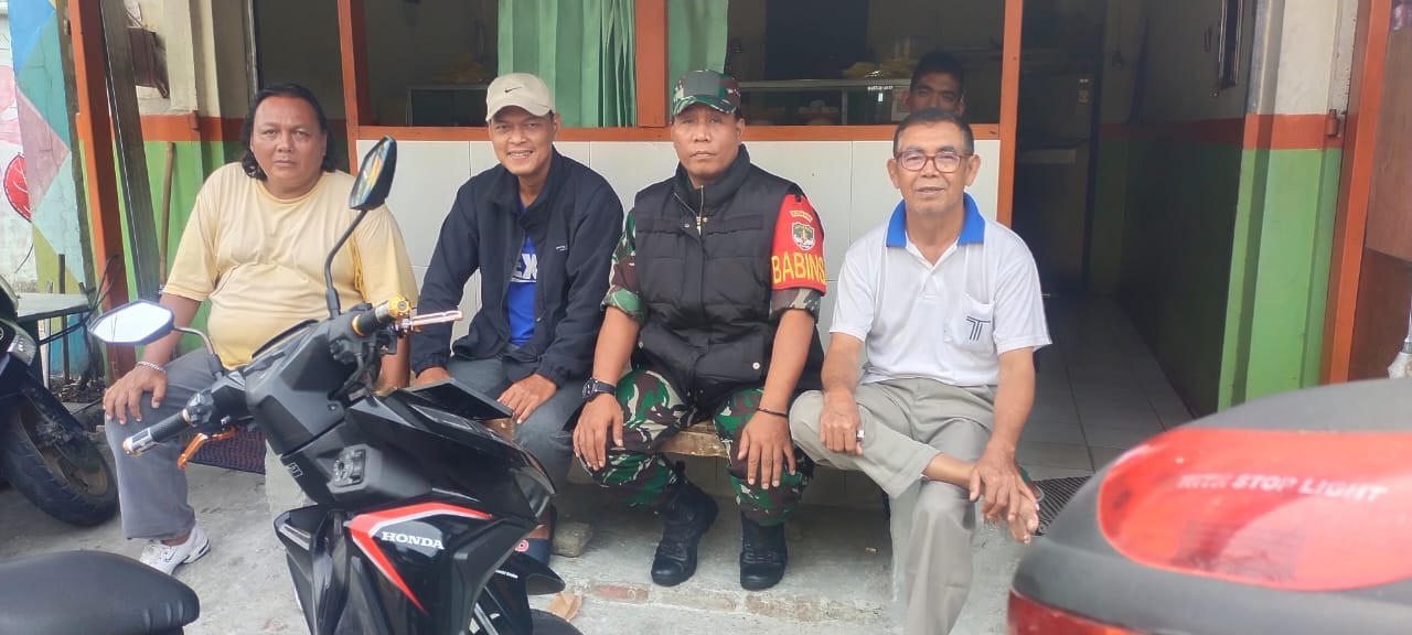 Monitoring di Wilayah Pelda Mardiyanto Lakukan Komsos