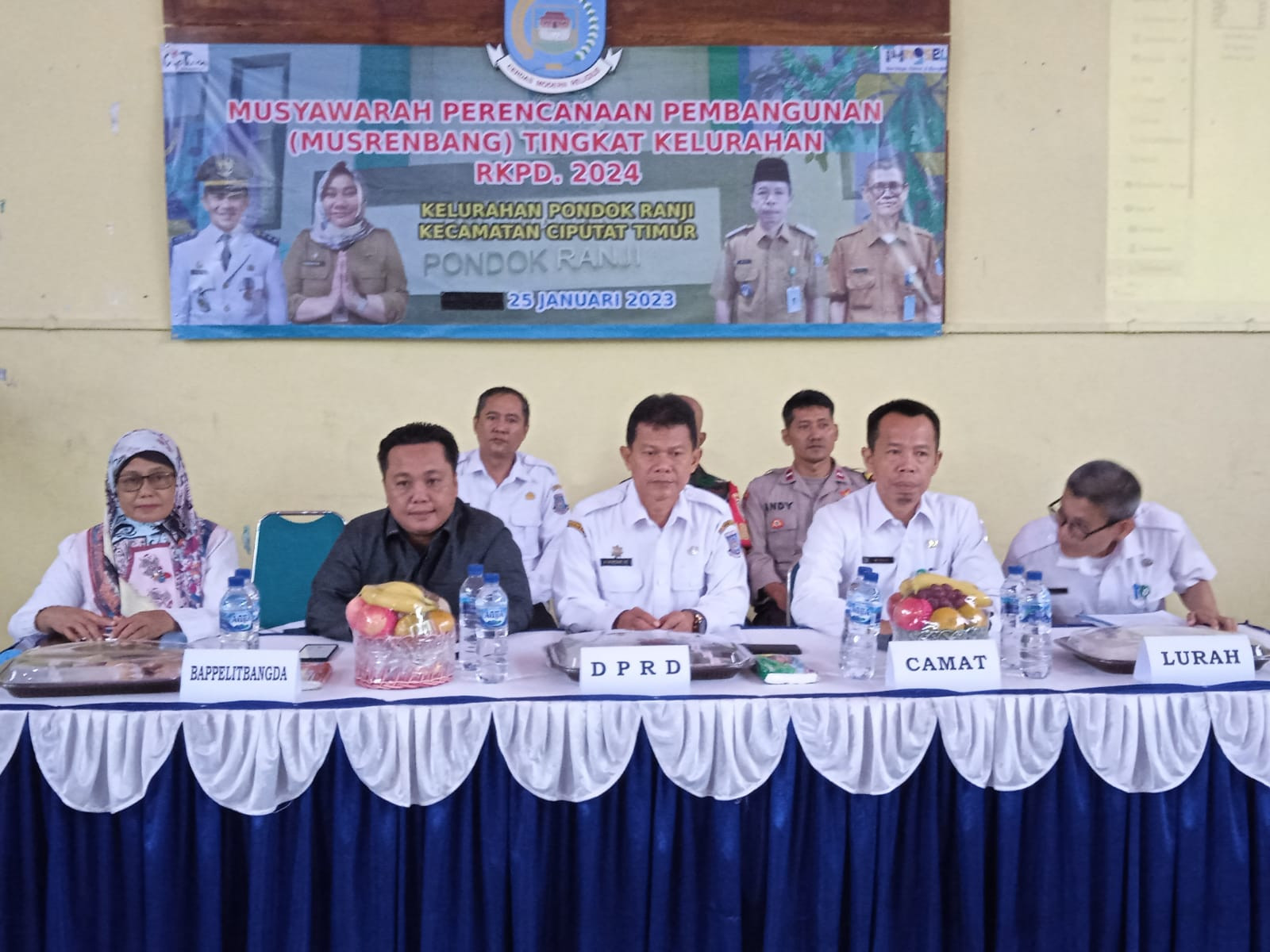 Sertu Aceng Hadiri Musrenbang Tingkat Kelurahan RKPD 2024