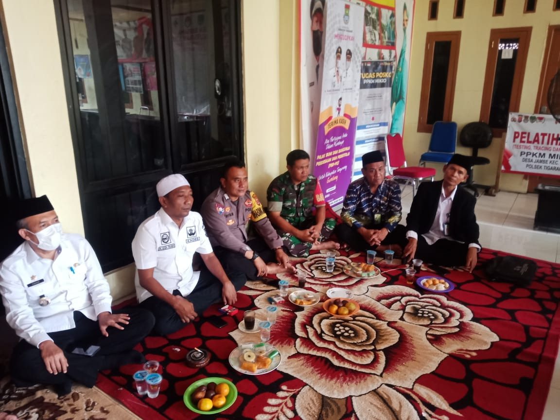 Pengajian Bulanan, Wakili Danramil Babinsa Serda Edi Rudiat Jalin Silaturahmi Di Wilayah Binaan