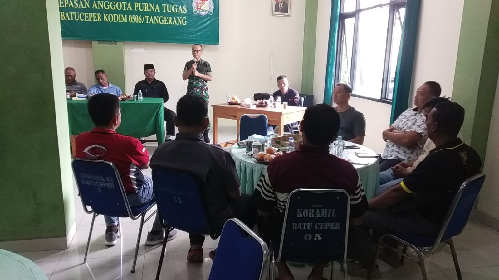 Danramil 02/Btc Berikan Arahan Katpuanter di Makoramil