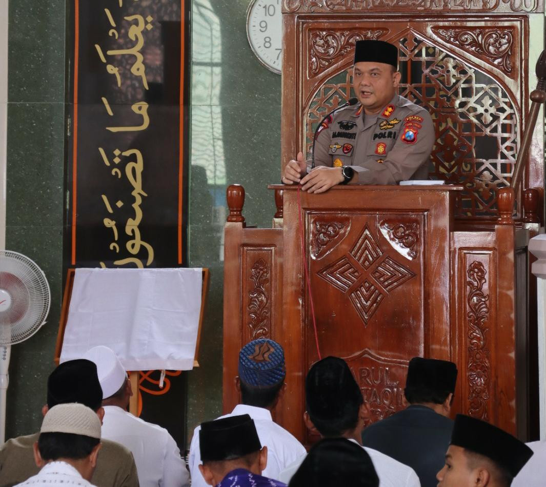 Kapolres Blitar Himbau Masyarakat Bulan Ramadhan Jaga Kondusifitas Wilayah