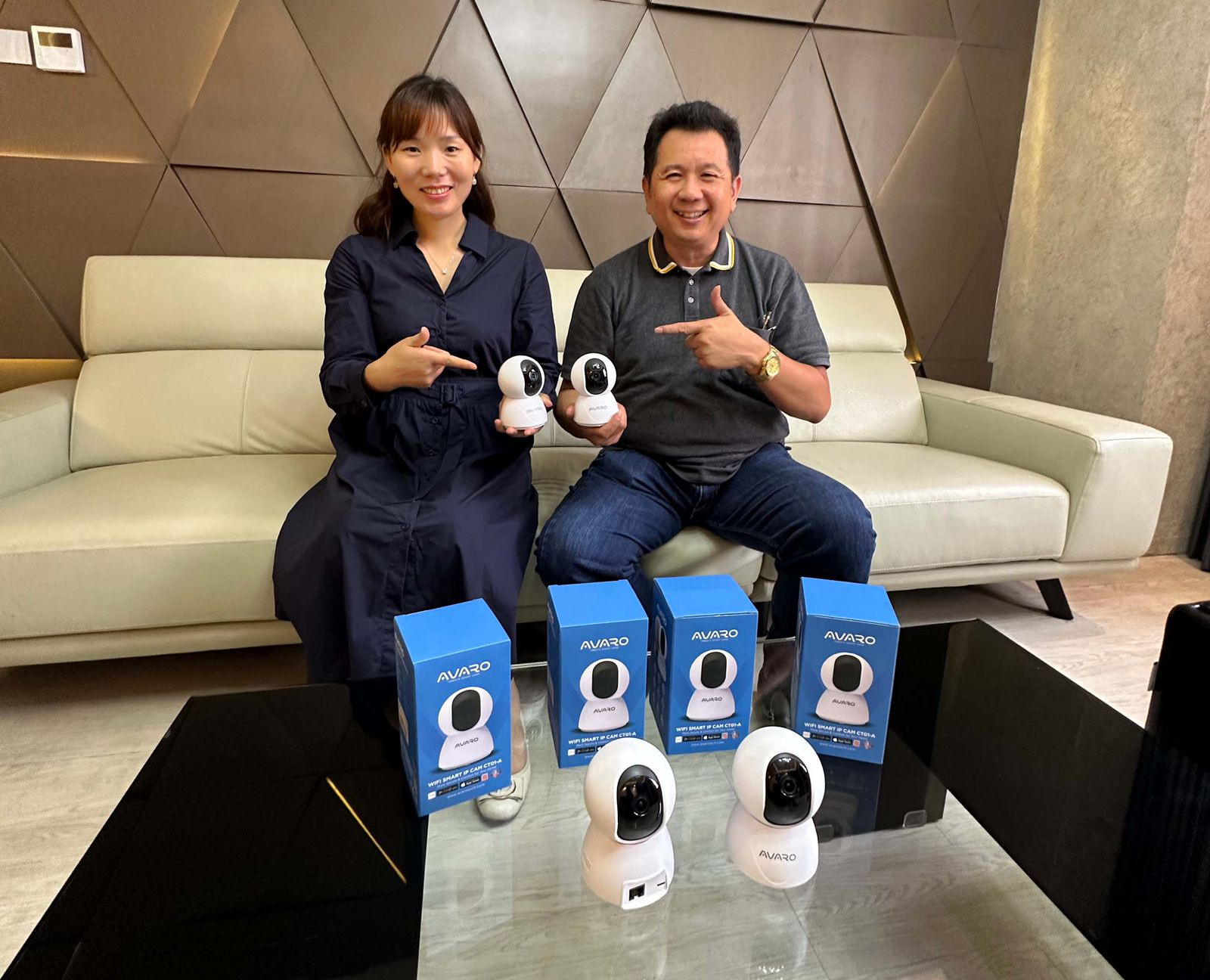 Avaro Meluncurkan Wifi Smart IP Camera Indoor Terbaru : Yang Dapat Menghubungkan Kamera Langsung ke Jaringan Melalui kabel Lan