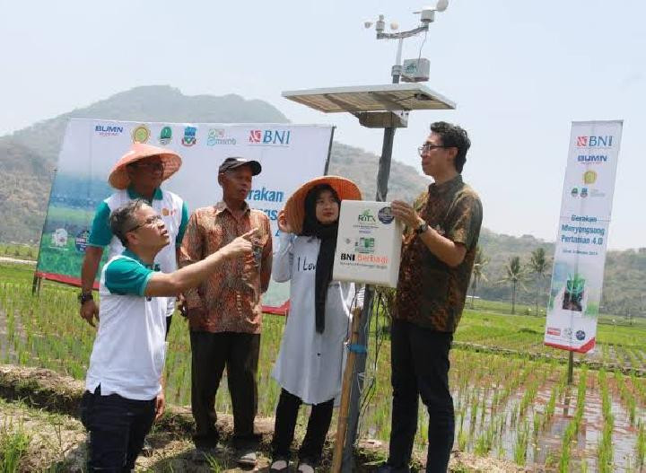 Melalui Millennial Smart Farming, BNI Dukung Ketahanan Pangan Nasional