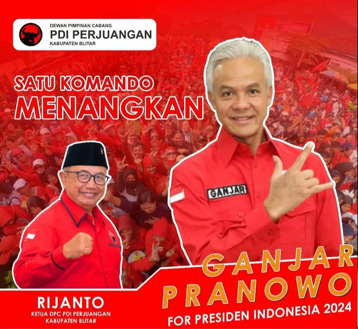 PDI Perjuangan Kabupaten Blitar Usung 90 Persen Bacaleg Petahana Hattrick GP Presiden