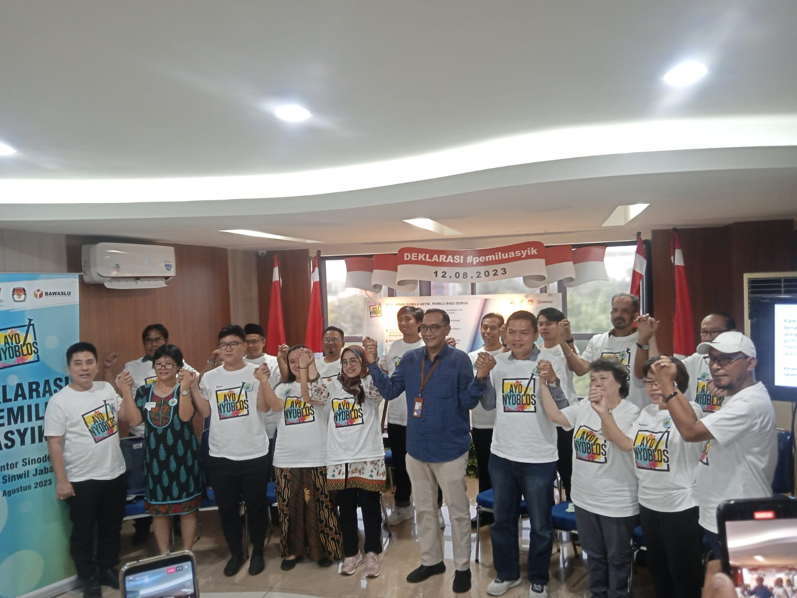 GKI Bersama Tokoh Lintas Agama Deklarasikan Pemilu Asyik, Ini 3 Komitmennya