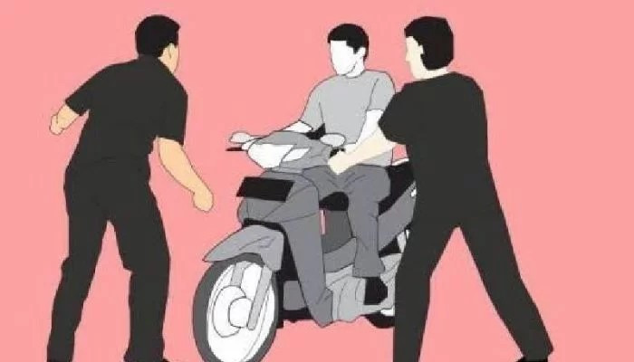 Debt Colector Yang Menghadang Motor Wartawan Bukan Dari FIF