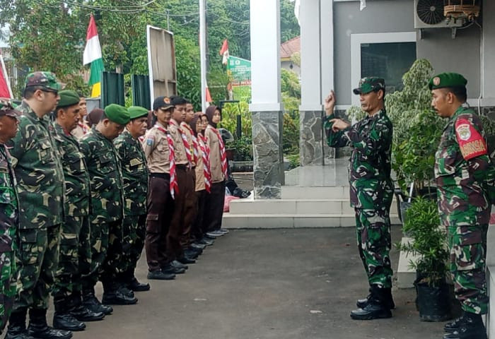 Apel Personil Koramil 07/Pdk Aren, Sinergikan Pengamanan Pergantian Tahun Baru di Wilayah Teritorial