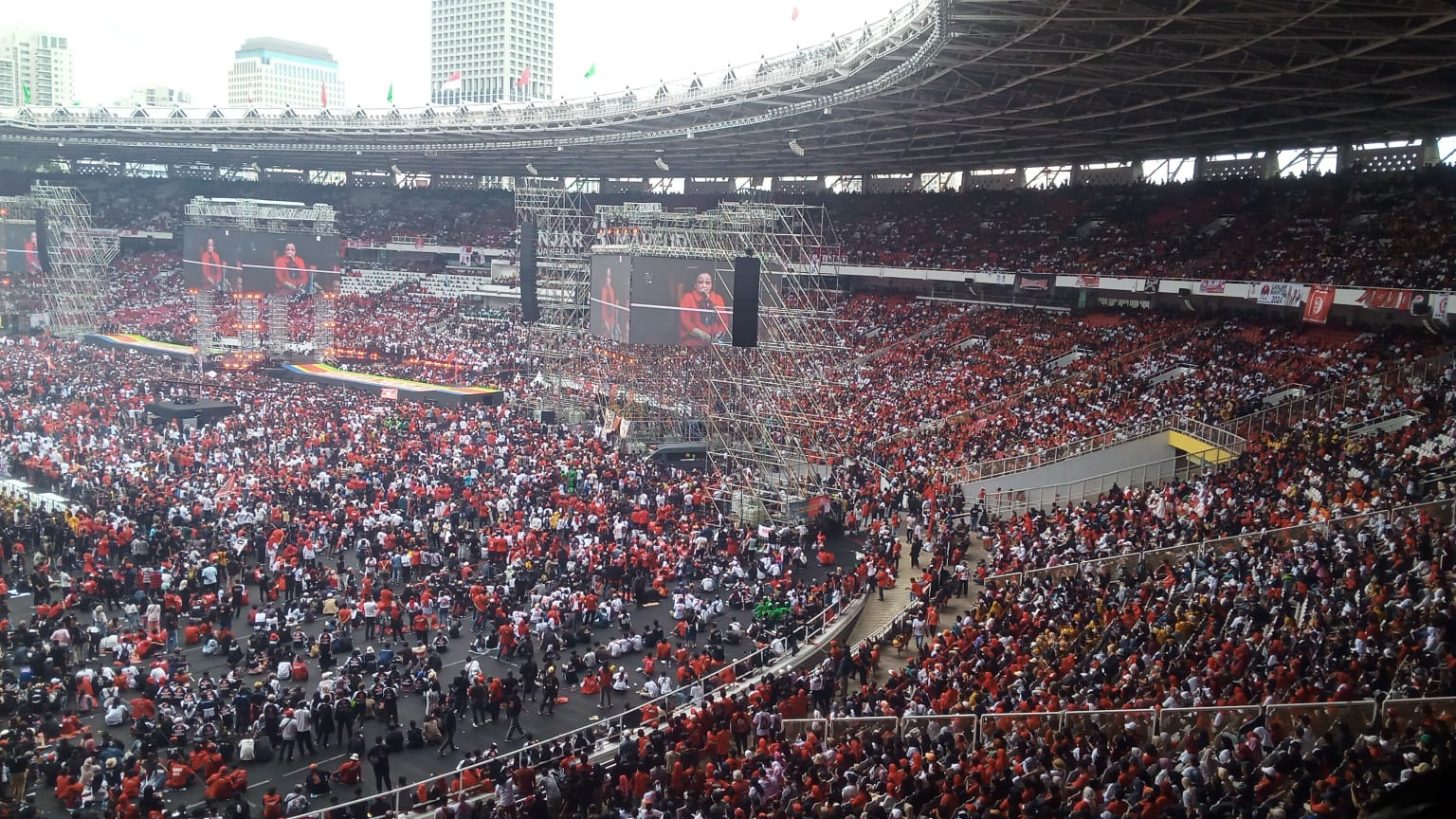 Tanggapi Pidato Megawati di Kampanye Akbar, Aliansi Garis Perjuangan Delapan Sebut, Pemilu Milik Rakyat Bukan Penguasa