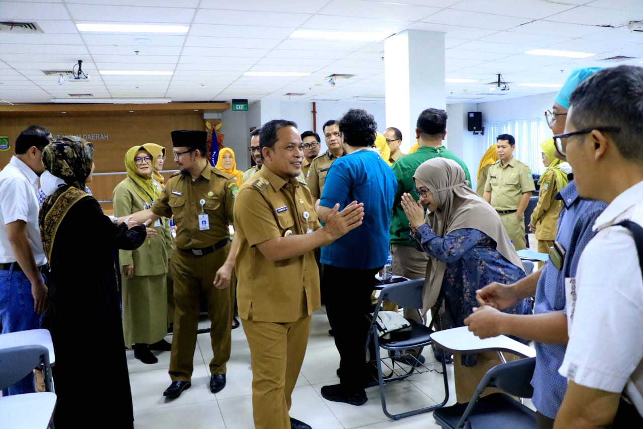 Rapat di RSUD, Dr. Nurdin Harapkan Pelayanan RSUD Kota Tangerang Mampu Tangani Segala Penyakit