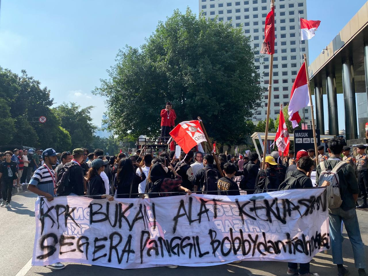 GMNI Desak KPK Panggil Bobby dan Kahiyang Ayu Klarifikasi Blok Medan