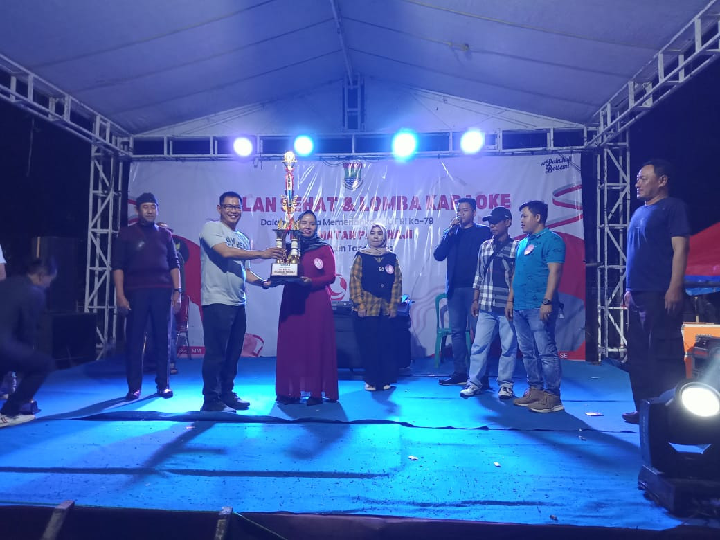 Babinsa Koramil 10/Sepatan Monitoring Jalan Santai dan Senam Sehat