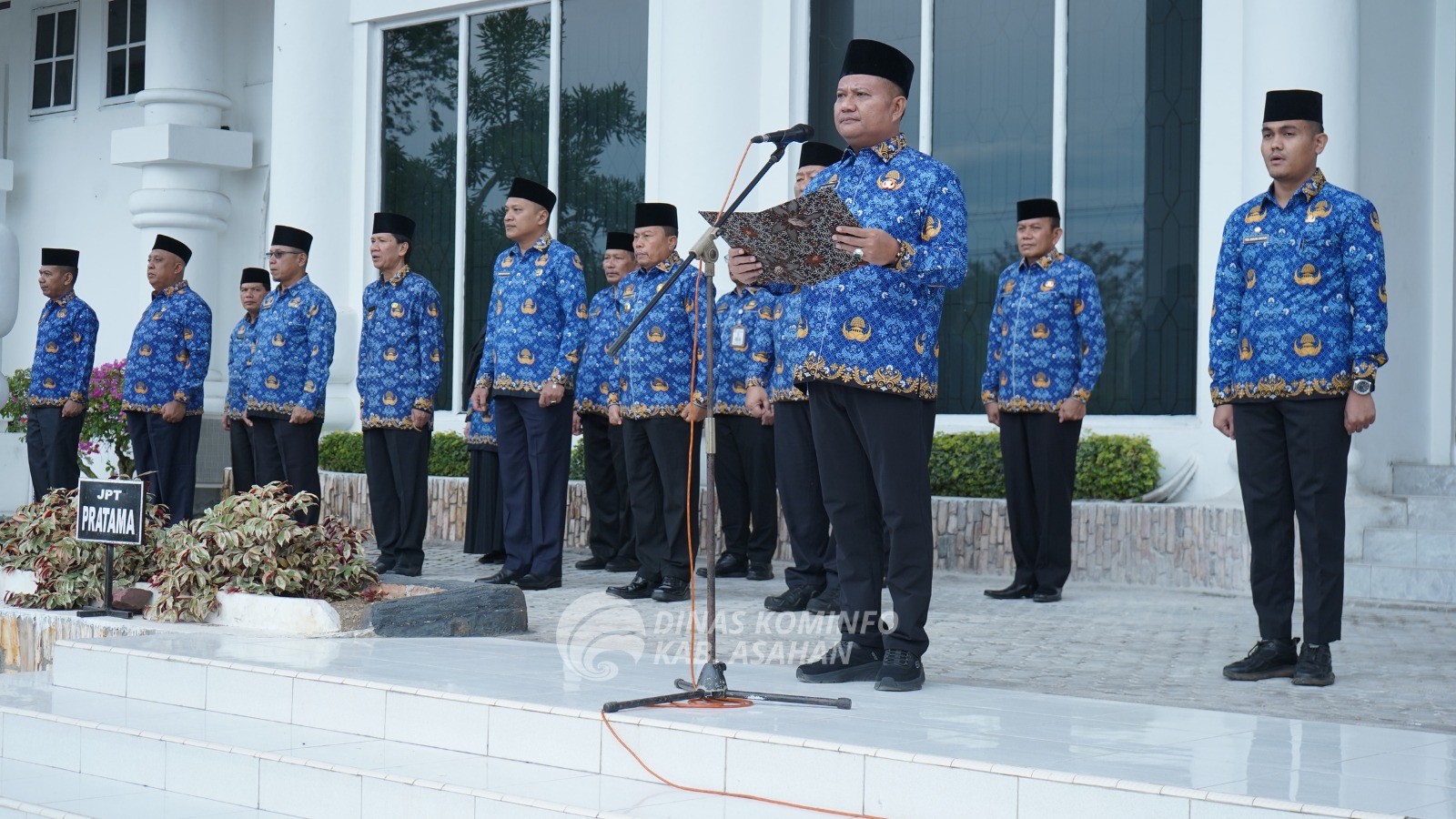Wakil Bupati Asahan Pimpin Upacara HKN