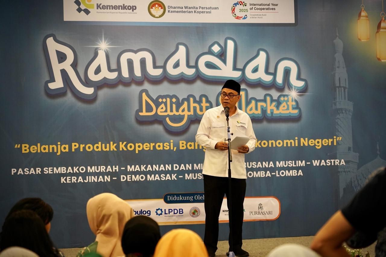 Kemenkop Bersama DWP Gelar Bazar Ramadan Guna Tingkatkan Market Produk Koperasi