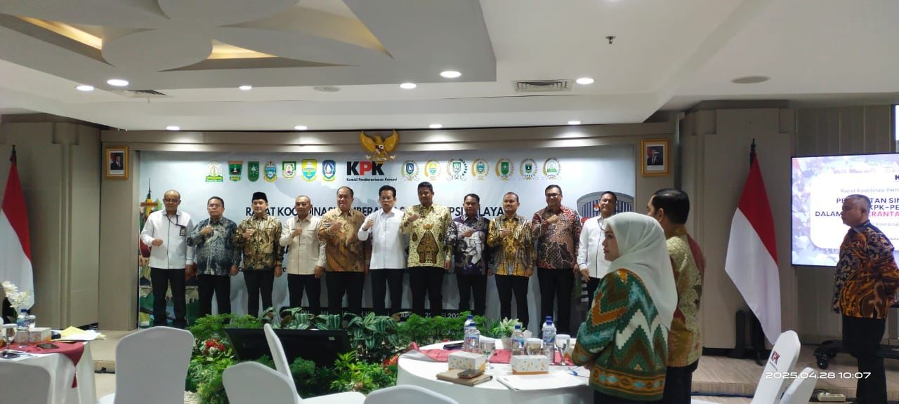 Bupati Asahan Hadiri Rapat Koordinasi Penguatan Sinergi antara KPK dan Pemerintah Daerah