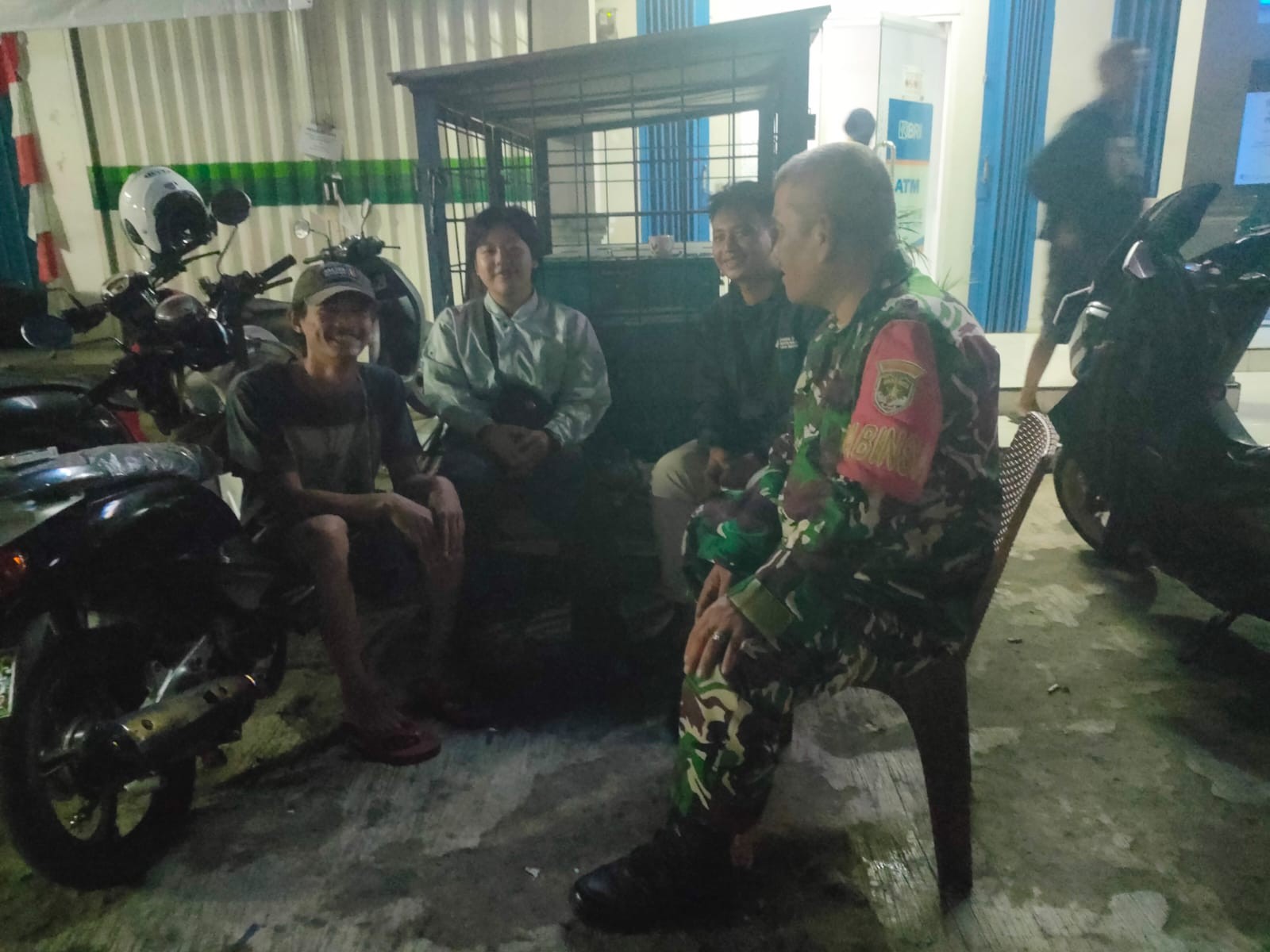 Serka Naselih Komsos Dengan Tokoh Pemuda Lakukan Pembinaan