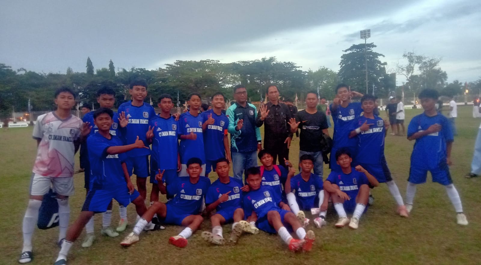 Patih Herman Beri Suport Membara, SMAN 5 Lemo Gemparkan Stadion  Lolos ke Empat Besar Yamaha Fazio Cup 2025