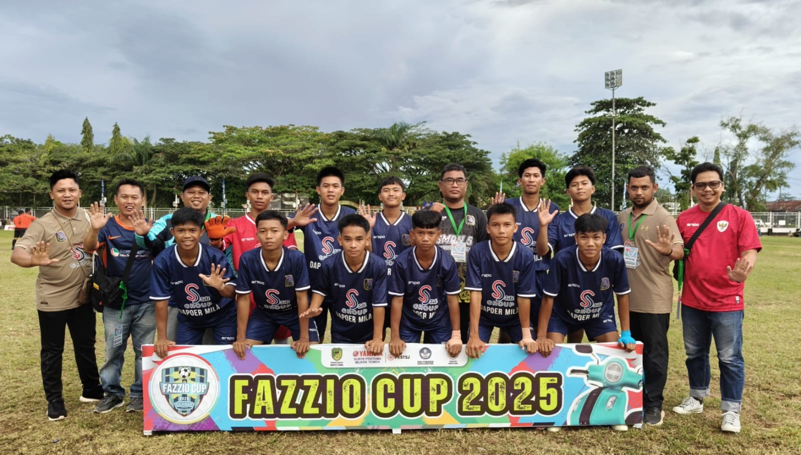 SMAN 5 LEMO Berhasil Mengaman Kan Tiket Ke Babak Final di Yamaha Fazio cup 2025