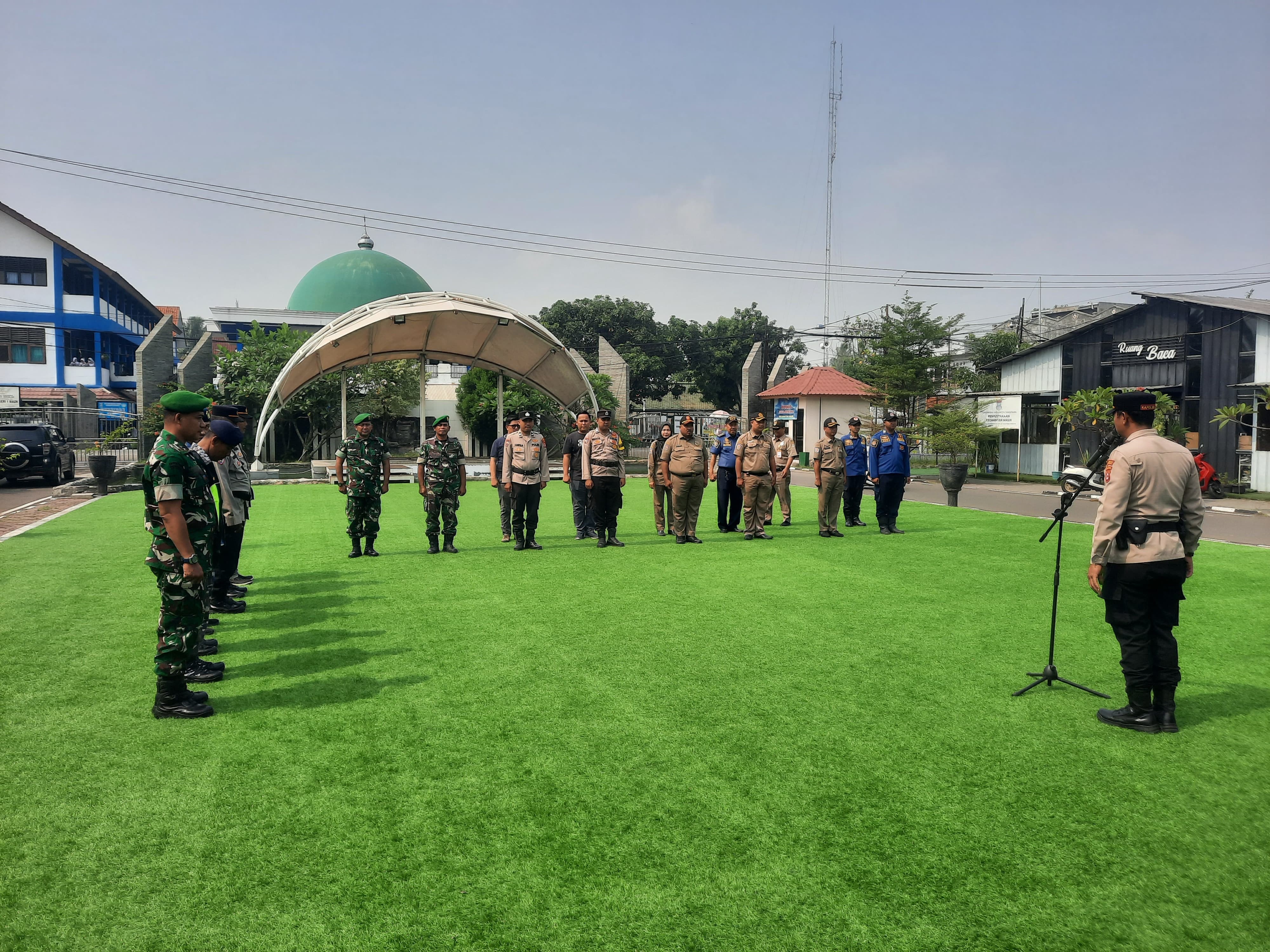 Waspada, Koramil 09/Mauk Ikuti Apel Penanggulangan Bencana       