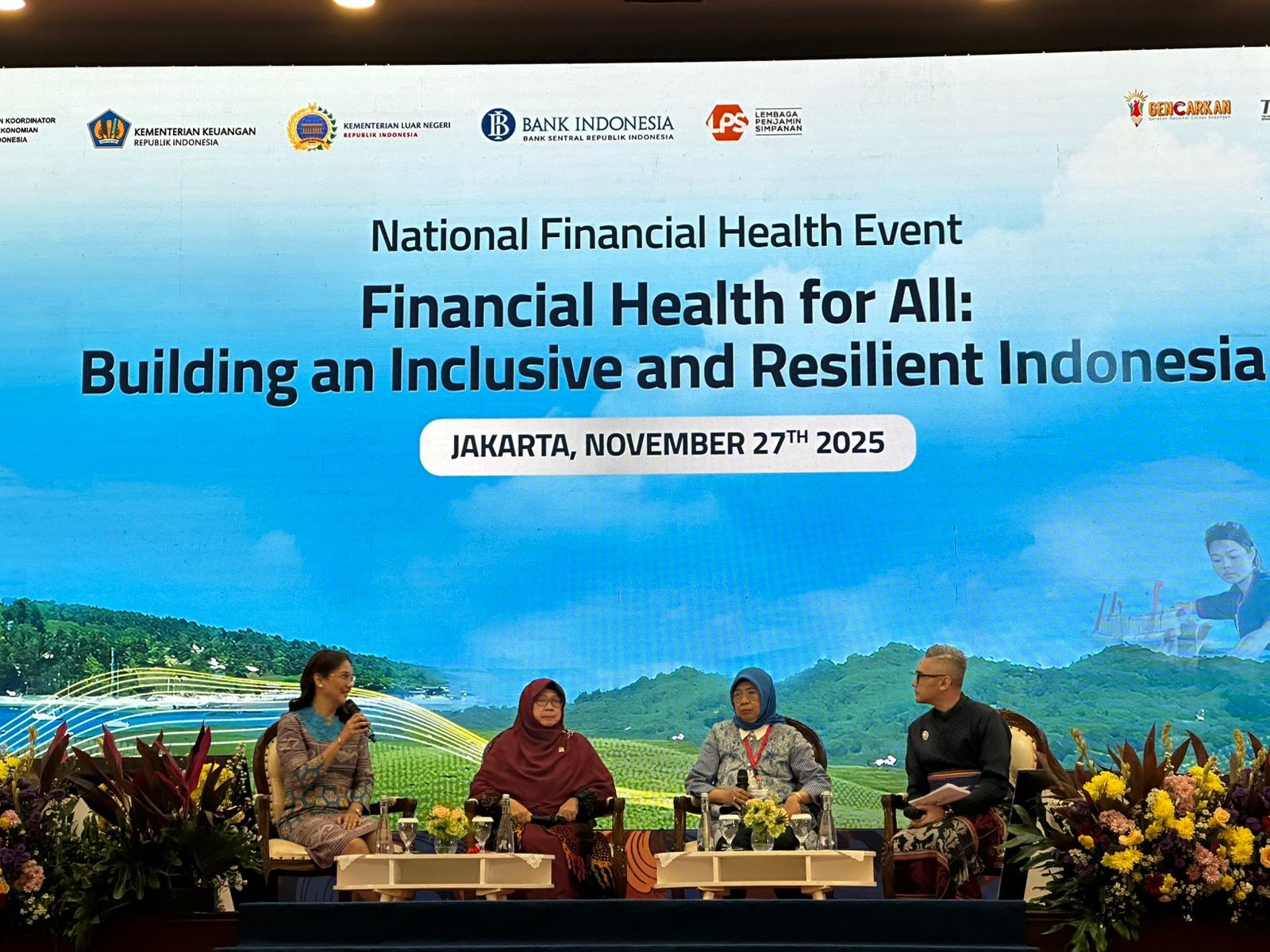 Ratu Maxima Hadiri National Financial Health Event 2025, Anis Byarwati Tekankan Pentingnya Literasi Keuangan di Era Digital