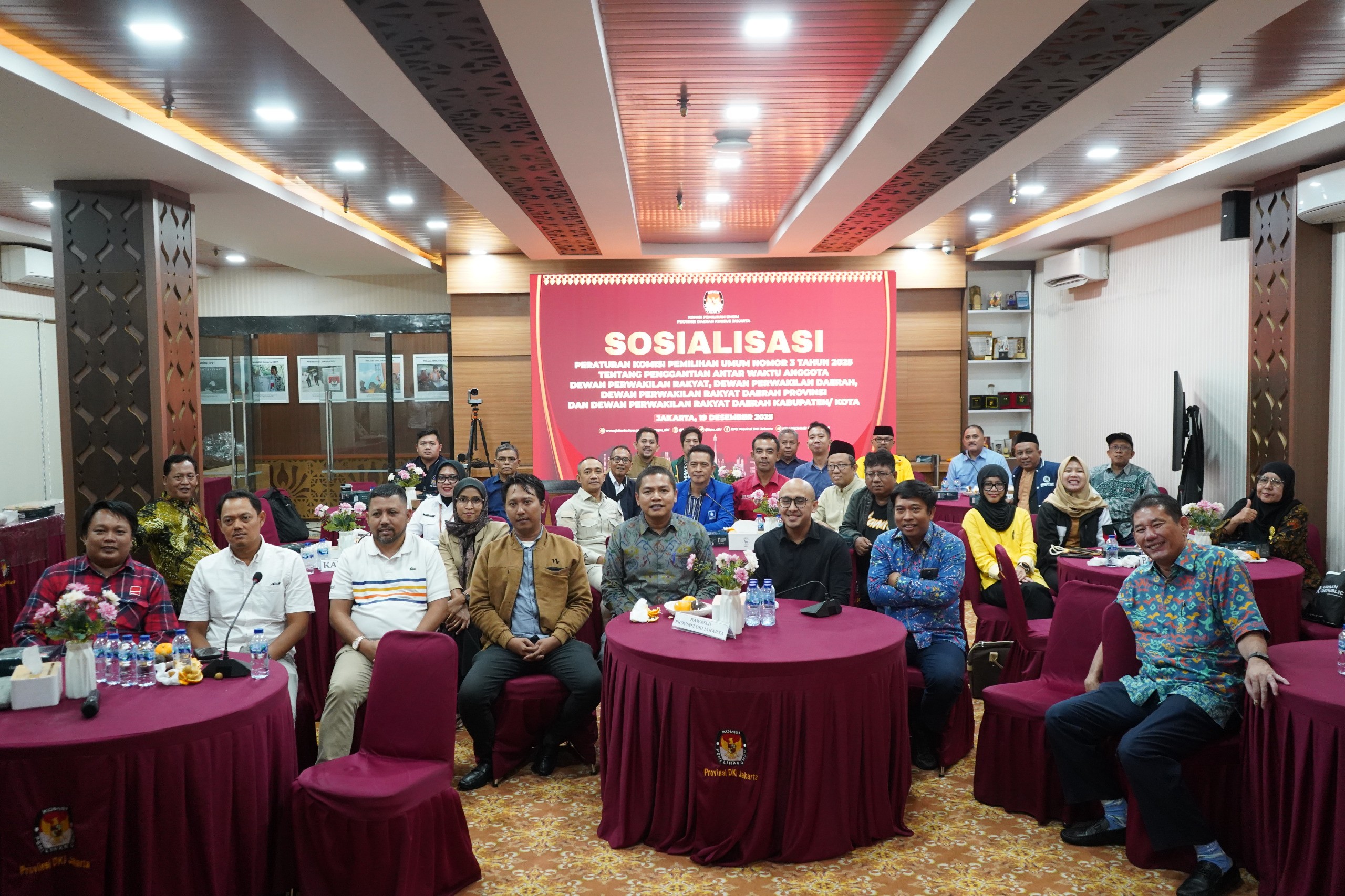 KPU Daerah Khusus Jakarta Sosialisasikan PKPU PAW 2025, Tekankan Kepatuhan Regulasi dan Akurasi Data Parpol