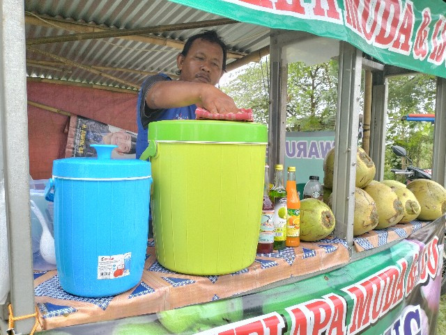Es Kelapa Muda Gemilang, Penghilang Rasa Dahaga